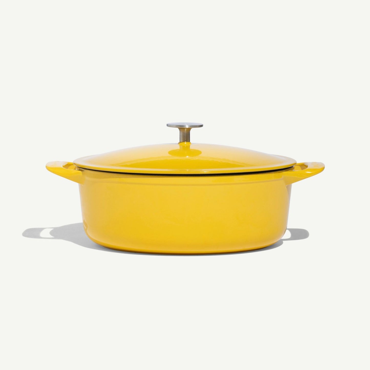 Enamelled Cast Iron Oval Dutch Oven