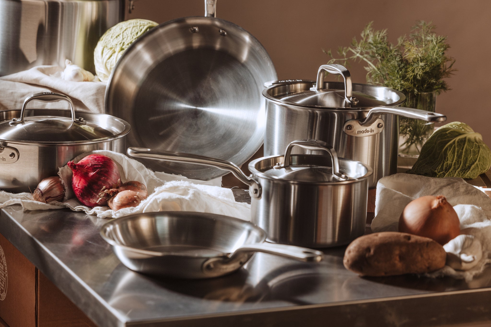 Clean Cooking Stainless Steel – Made In Cookware - UK