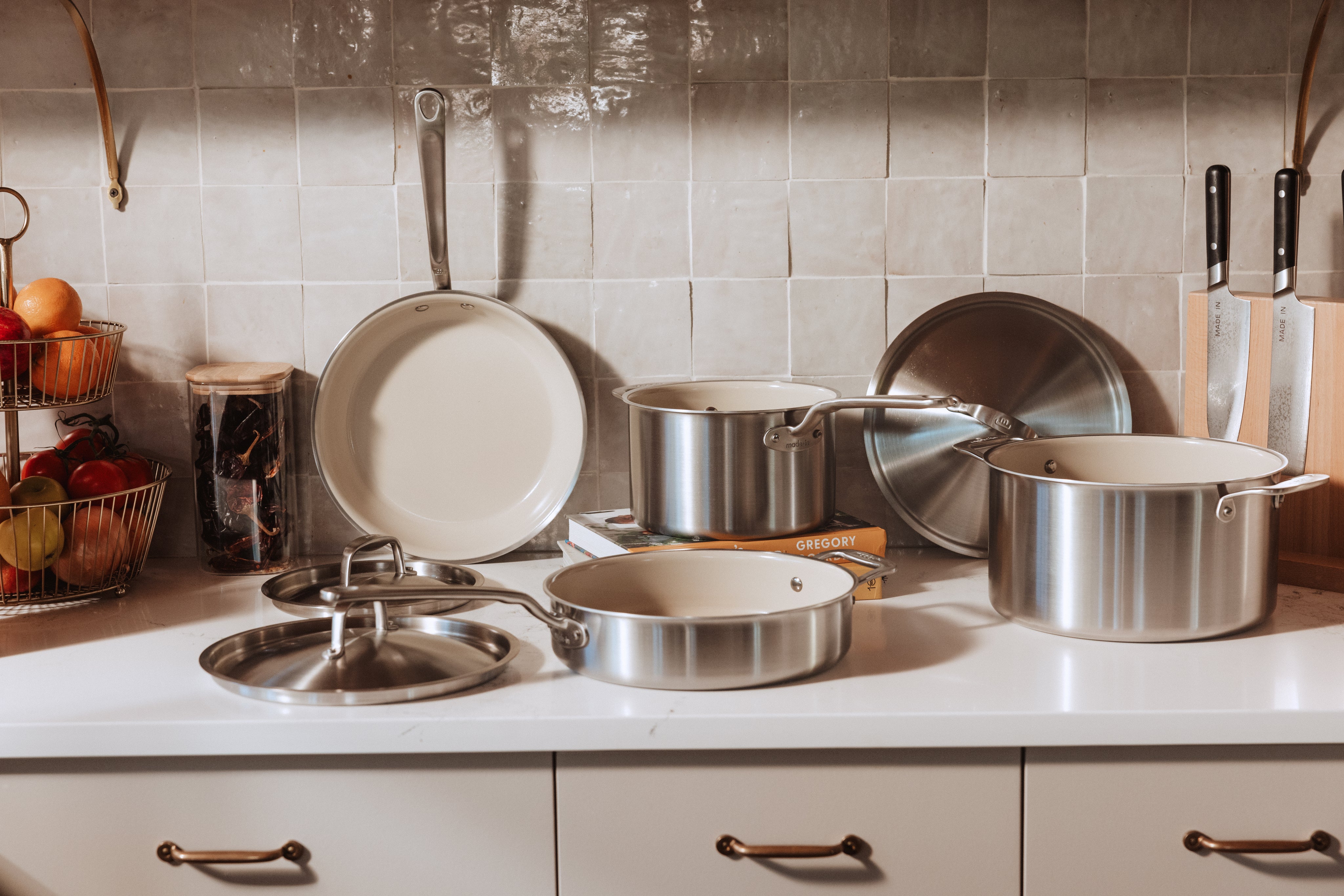 CeramiClad™ Non Stick Cookware Set – Made In Cookware - UK
