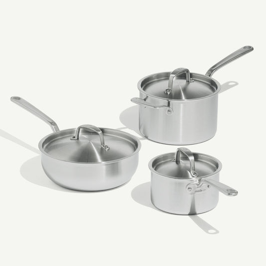 Stainless Saucepan Set