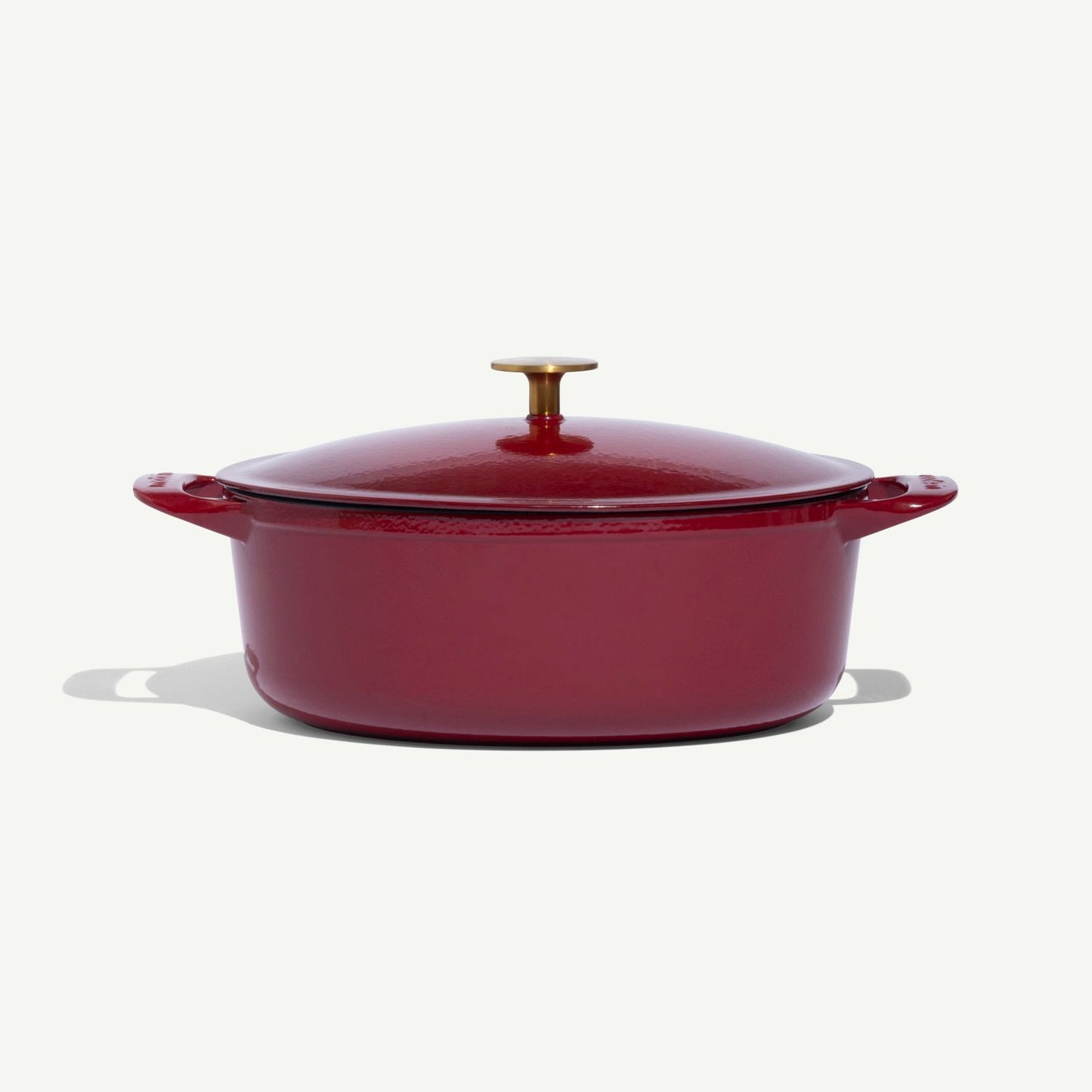 Enamelled Cast Iron Oval Dutch Oven