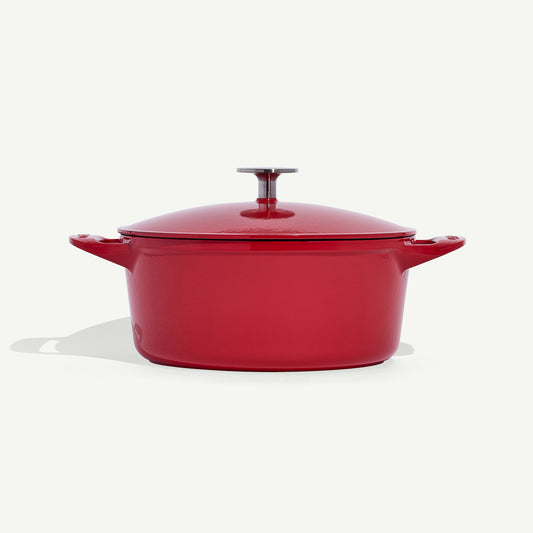 Enameled Cast Iron Round Dutch Oven