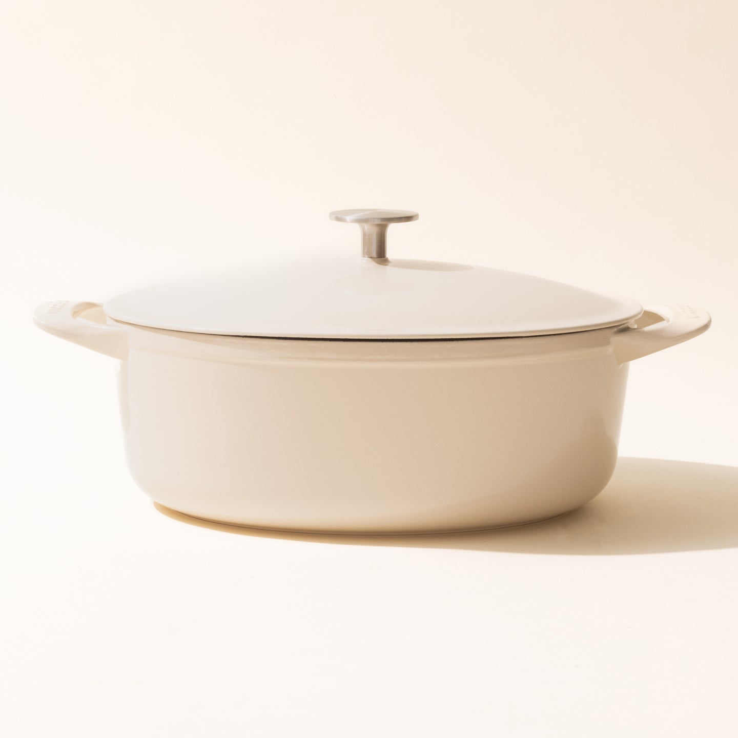 Enamelled Cast Iron Oval Dutch Oven