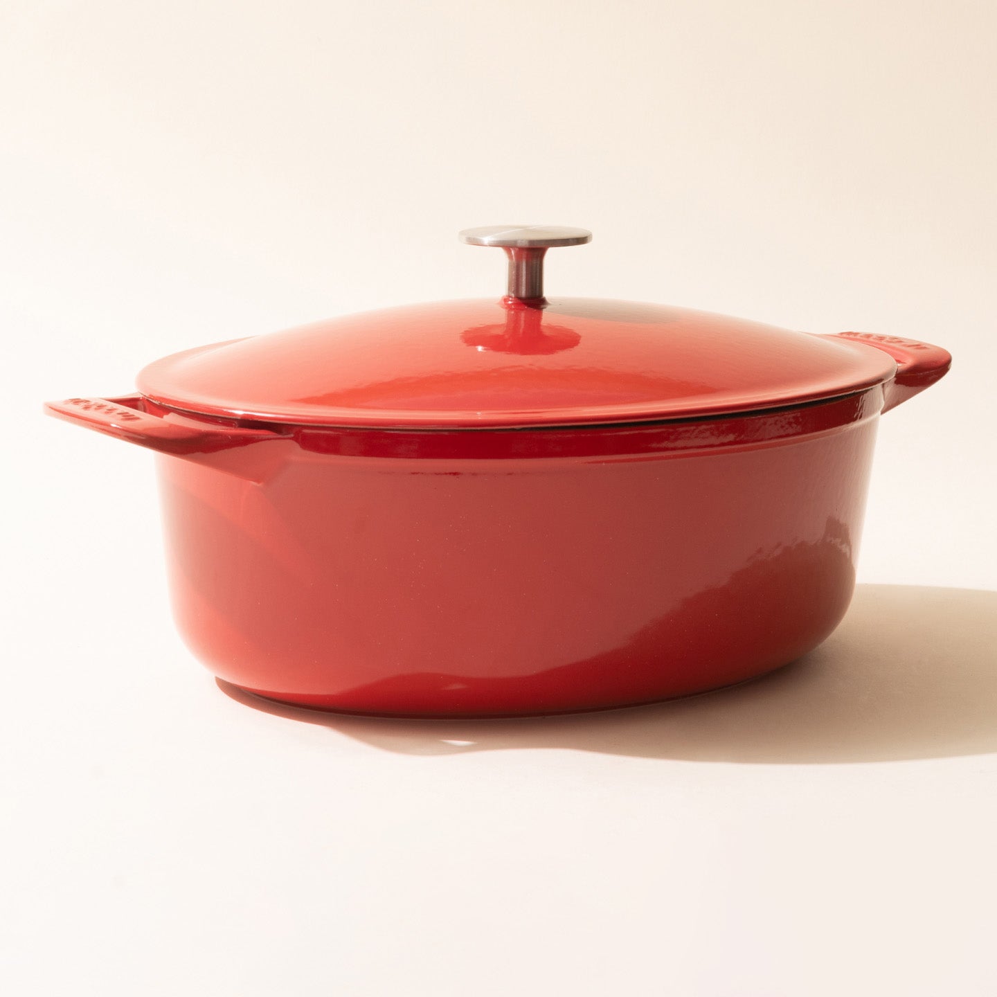 Enamelled Cast Iron Oval Dutch Oven